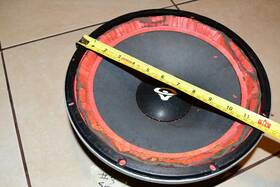 Ex2040 Cerwin-vega 12 Inch Woofer Speaker Oem -works-but Needs Refoam As Is 517a