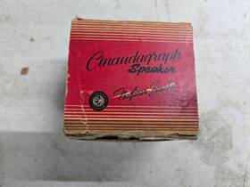 2-zmp Cinaudagraph Vintage Model 2 Zmp Speaker With Box