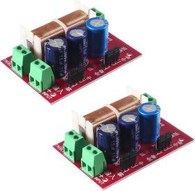 400w Coliao 313114034039 2pcs Adjustable Speaker Crossover 2 Way Treble/bass Unit Audio Frequency