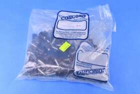 01-1033-1-0210 Concord Electronic 43 Electronics Fluted Head 5 Way Binding Post Black