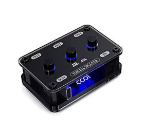 Cooidea 715393182072 Digital Optical Audio Splitter 1 In 3 Out Spdif Toslink With
