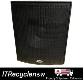 Crestron Subs18 Vector 18in 1200w 8ohm Subwoofer Speaker Dj Pa Pro Audio M10