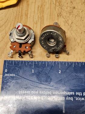 47-05-030891-02 Cts 47-030891-02 25 Ohm L-pad From Altec Model 1 Pair