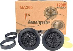 Tweeter-001 Cydzsw 1 Inch Tweeters For Car Audio Door Speakers Super Tweeter Pods Black