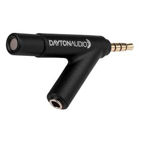 Imm-6 Dayton Audio 848791000331 Calibrated Measurement Microphone For Iphone Ipad Tablet