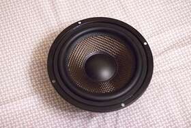 Gf180-4 Dayton Audio 6-1/2 Inch Glass Fiber Cone Woofer 4 Ohm Single Speaker