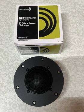 Rs52an-8 Dayton Audio Rs52fn-8 Reference Series 2 Inch Dome Midrange Speaker
