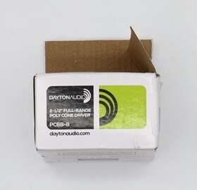Pc68-8 Dayton Audio 2-1/2 Inch Full Range Poly Cone Driver