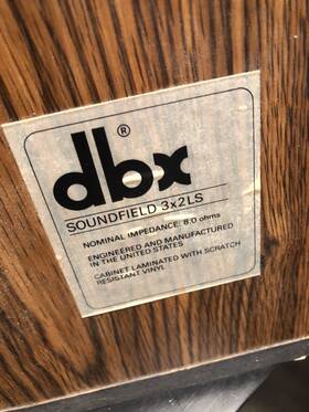 8351 Dbx Soundfield 3x2 Lx Tweeter Dak #8351 Driver Vintage Replacement