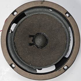 Tf-350 Dcm 22911 Vtg 6.5 Inch 5 Ohm Woofer Speaker For Timeframe Tested Parts Or Repair