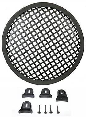 Tbh8gr Deejay Led Durable 8-in Diameter Steel Monster Mesh Grill For Woofers With Hardware