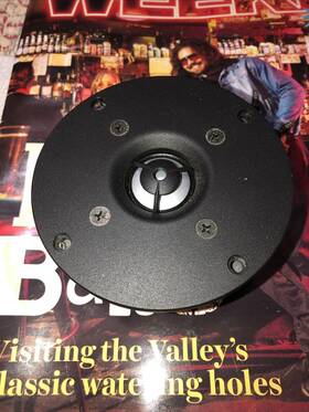 0135a100 Definitive Technology Clr 3000 Tweeter 4 Inch Driver Tested Working 0127b