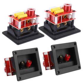 Dilwekszfux47rw861 Dilwe Audio Crossover Filters 2pcs Hifi 400w Adjustable Treble/bass Frequency Divi