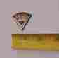 Dkp1g Denshop One Small Speaker Badge Klipsch Pie Shaped Logo Plastic Grille Emblem Nameplate