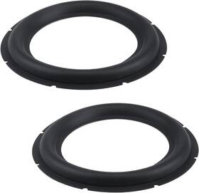Dnyta 711181476569 2 Pcs 10 Inch Perforated Rubber Speaker Foam Edge Surround Rings Replacement P