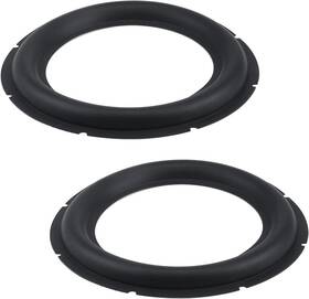 Dt1099 Dnyta 2 Pcs 10 Inch Perforated Rubber Speaker Foam Edge Surround Rings