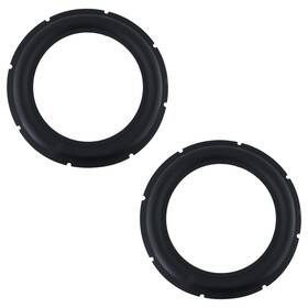 Dnyta Dt2172 2 Pcs 12 Inch Perforated Rubber Speaker Foam Edge Surround Rings Replacemen
