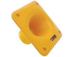 Ds18 663593057952 Pro-hellip Orange Universal Elliptical Driver Tweeter Horn Body Yellow