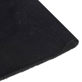 Duefixing 693974195508 Black Speaker Mesh Grill Stereo Fabric Dustproof 100cmx150cm/39 Inch X 59