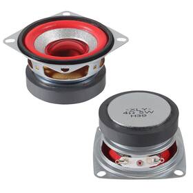 Dweii 687117729903 2 Pack 4ohm 5w Full Range Audio Speaker Bass Stereo Woofer Loudspeaker Compat