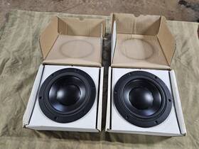17w04lq Dynaudio Pair Vintage 17wlq 833632 Mid Range 6.5 Inch Woofers 4 Ohms 17w Lq
