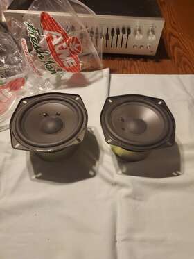 Skf-100 Eastech Onkyo C5626m Paireastech 5.25 Inch Performance Woofer Pn 4 Ohm 50w Bipolar