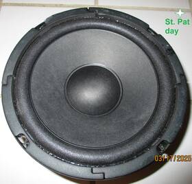 50-80w Easttech Ch6011 Eastech 6.5 Inch Woofer Or East Tech Part# - 8 Ohm Speaker Sub
