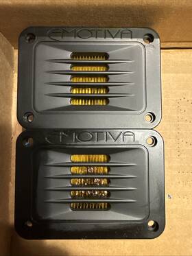 Hr3326b-3 Emotiva Pair Of 4ohm Tweeter From T2 Towers For Parts
