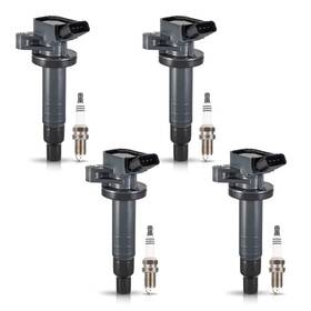 B08886mn6l Ena Set Of 4 Uf247 Ignition Coils 4503 Spark Plug 1.8 V4 Compatible Toyota