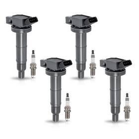 B088cqcvdl Ena Pack Of 4 Uf333 Ignition Coil 7092 Spark Plug 2.4 L4 Compatible Toyota