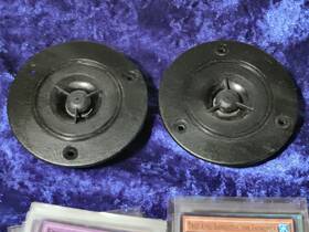 Tw123 Er Tweeter Speakers Pair Excellent Working Conditions - 30 Watts 8 Ohm Vintage