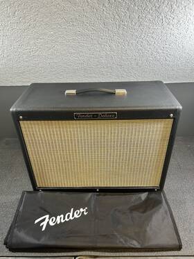 Cabinet-12 Fender Fpp008224 Hot Rod Deluxe 112 Enclosure Extension Inch Speaker Clean With Cover