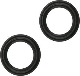 Fielect 445013633693 2pcs 3.5inch/90mm Foam Speaker Edge Surround Rings Replacement Kit For S