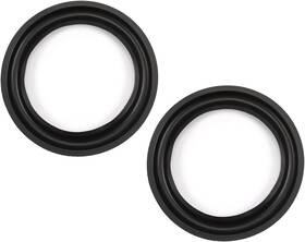 Fielect 726084273207 6.5 Inch Speaker Rubber Edge Surround Rings Replacement Parts For Speake