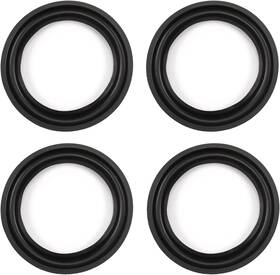 Fielect 744110844009 5 Inch Speaker Rubber Edge Surround Rings Replacement Parts For