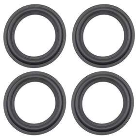 Fielect 880663363397 4pcs 6.5inch Foam Speaker Edge Subwoofer Surround Rings Replacement Part For