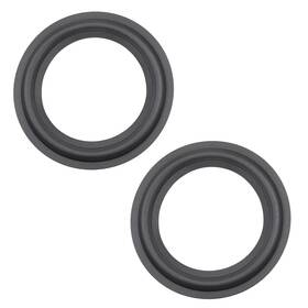 Fielect 881863827092 2pcs 6.5 Inch Speaker Foam Edge Surround Rings Replacement For Repair Diy