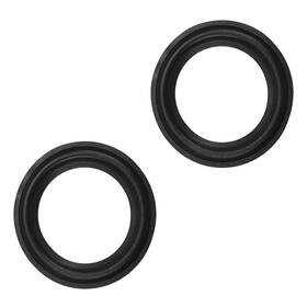 Fielect 883343897267 2pcs 3.5inch/90mm Foam Speaker Edge Surround 3.5inch /90mm