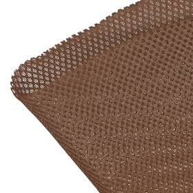Fipux 641832259732 Grill Cloth 0.5x1.45 Meters 20x57 Inch Polyester Fiber For Repair Diy Brown