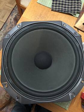 Sc80922-1 Fisher Stv 715b. Woofer Driver Tested 15 Inch Speaker