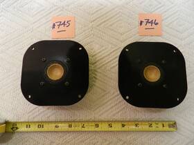 T122k Focal Tweeter 8 Ohm Pair 2 Mint Condition Sequential Sns Tested With Graphs