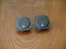 T98kfg4 Focal 1 Pair 6 Inverted Dome Tweeters For Home Or Mobile Audio