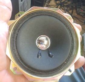 1-503-492-11 Foster Electric Sony 4 Inch 3.2 2.0 W Full Range Audio Speaker New In Box