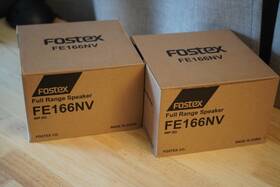 Fofe166nv Fostex Fe166nv Fullrange Speakers Complete Pair