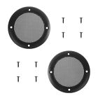 4330172261 Fvubx5jlr6 Bcp Black Color Mesh Speaker Decorative Circle Subwoofer 829380767323