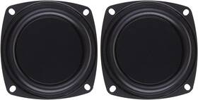 Ganpub 798977499452 2 Pcs Woofer Radiator Bass Passive Speaker 3 Inch Low Frequency Loudspeaker
