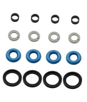 Gibacad Ggk43 4-packs 35310-2gga1 Fuel Injector Seal Repair Kit Compatible With Hyundai