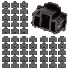 Gintooyun 738632035977 50pcs Rj45 Anti Dust Cover Cap Protector Protects Ethernet Hub Port By Fengql