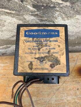 Goodmans Xo.750 Crossover Networks Type 3 Way Inch Half Section 15 Ohms