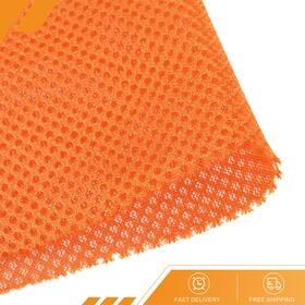 Gryfton 669739144418 1 X Orange Speaker Mesh Grill Stereo Fabric Dustproof 50cm 160cm 20 Inch 63